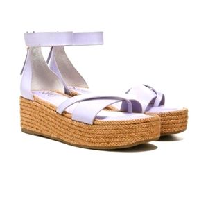 Franco Sarto Wedge Sandals NWB